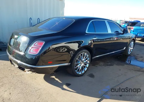 2020 Bentley Mulsanne из США, поврежденный, VIN SCBBS7ZH2LC004562
